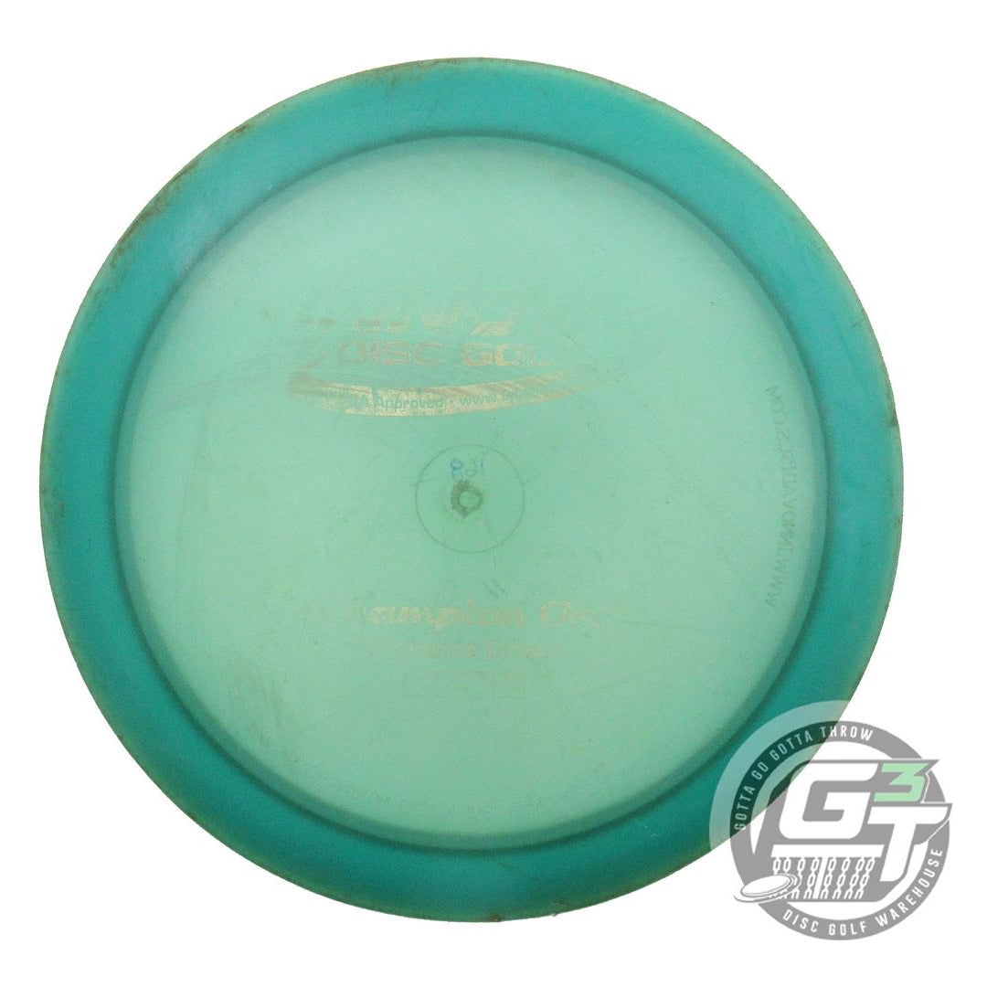 USED Innova Champion Orc 168g Seafoam Gold Foil Distance Driver Golf Disc