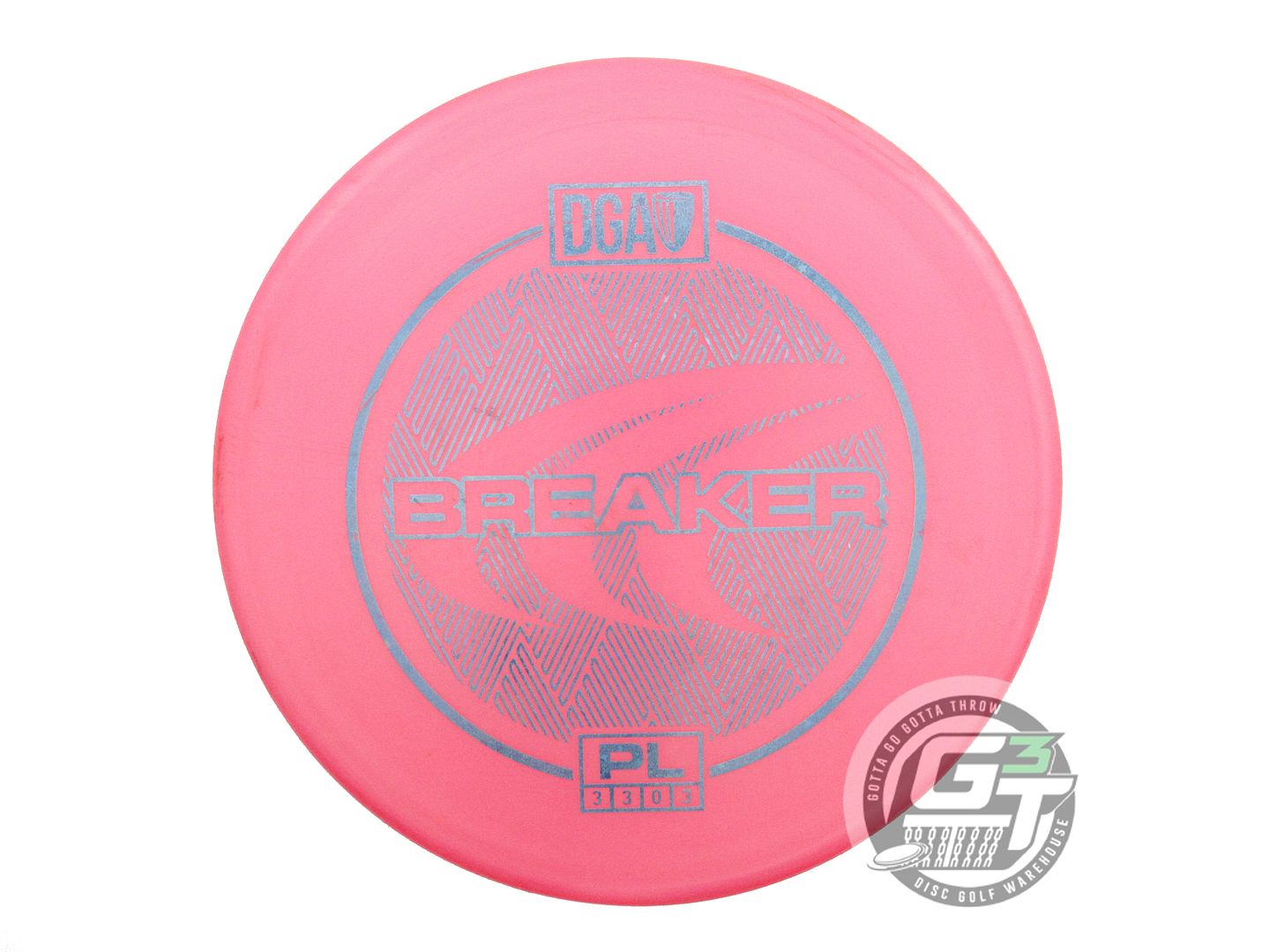 USED DGA ProLine Breaker 172g Pink Blue Star Foil Putter Golf Disc