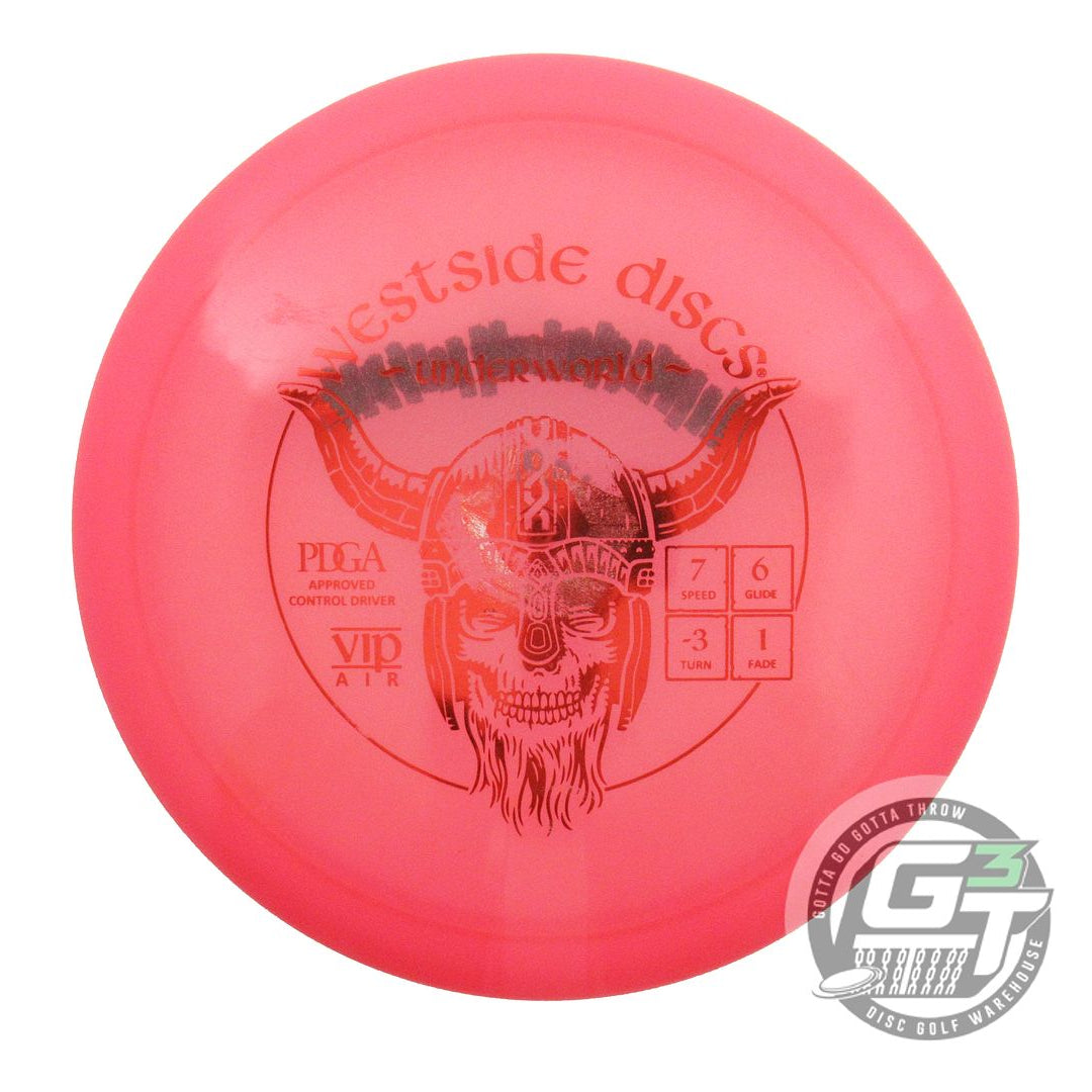 USED Westside Discs VIP AIR Underworld 159g Pink Red Foil Fairway Driver Disc