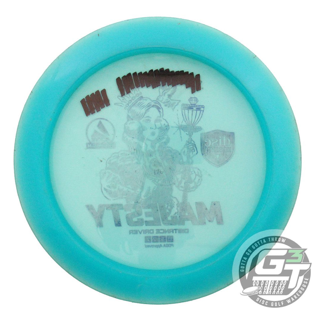 USED DiscMania Active Premium Majesty 176g Teal Blue Foil Distance Driver Disc