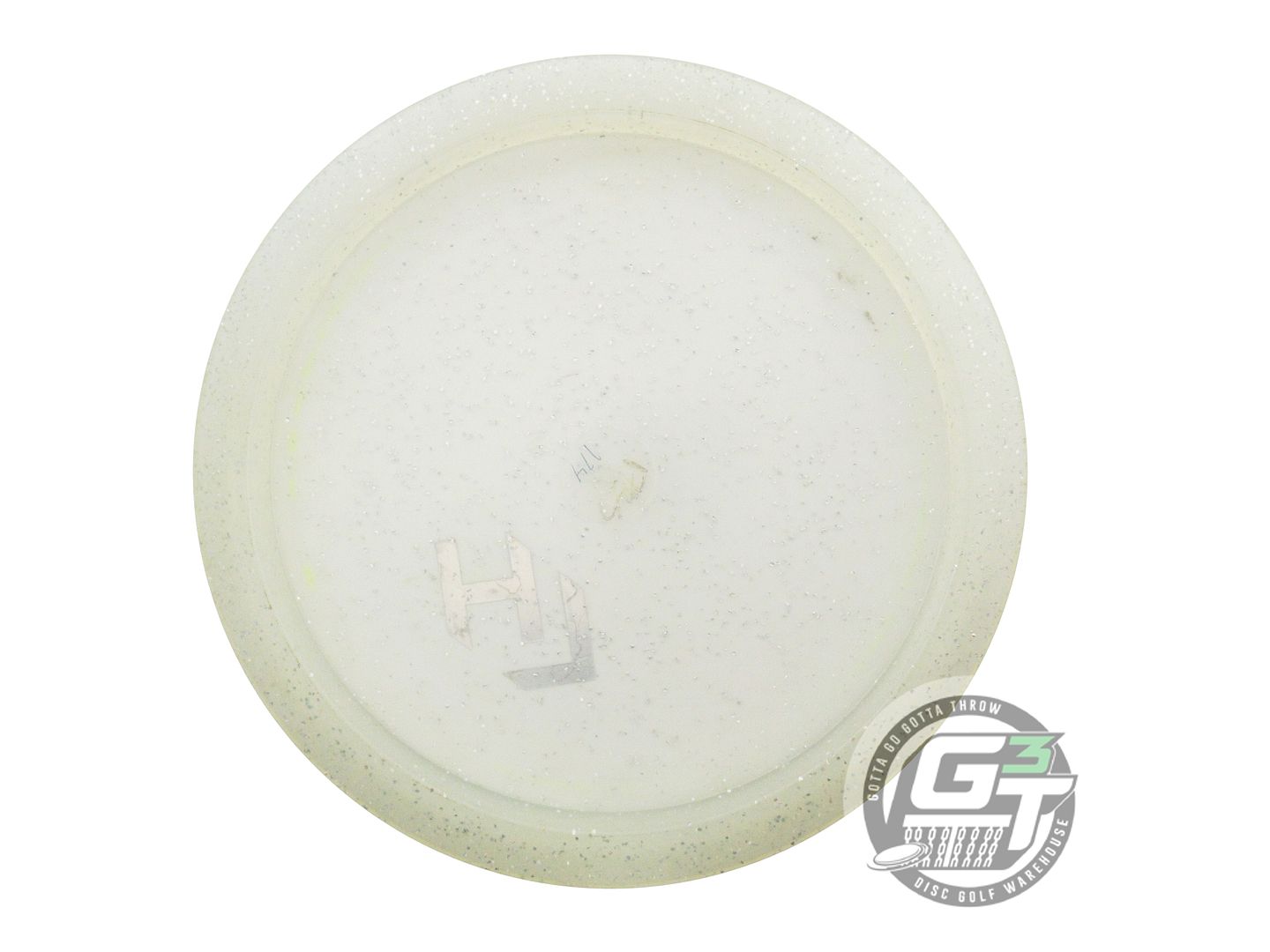 USED Infinite Metal Flake C-Blend Exodus 174g White Silver Foil Driver Golf Disc