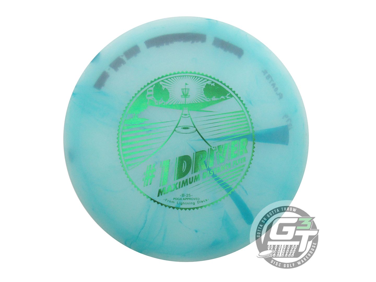 USED Lightning Standard #1 Driver 137g Teal FLOATS Fairway Driver Golf Disc