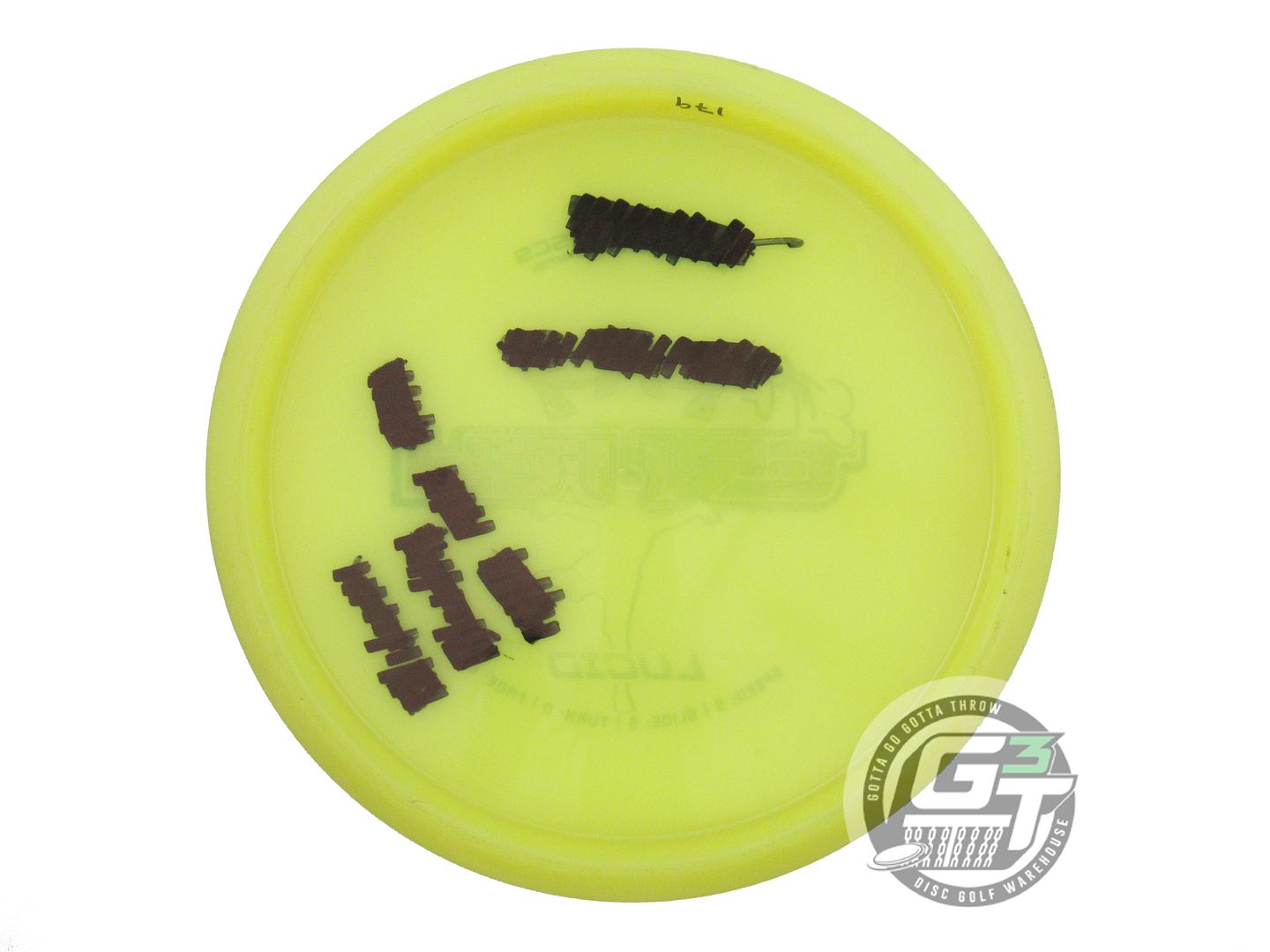 USED Dynamic Discs Lucid EMAC Truth 180g Yellow Blue Foil Midrange Golf Disc