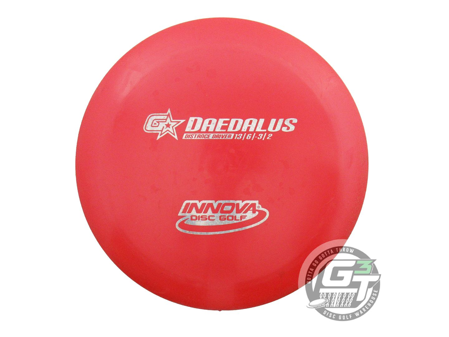 USED Innova GStar Daedalus 161g Red Holo Star Foil Distance Driver Golf Disc