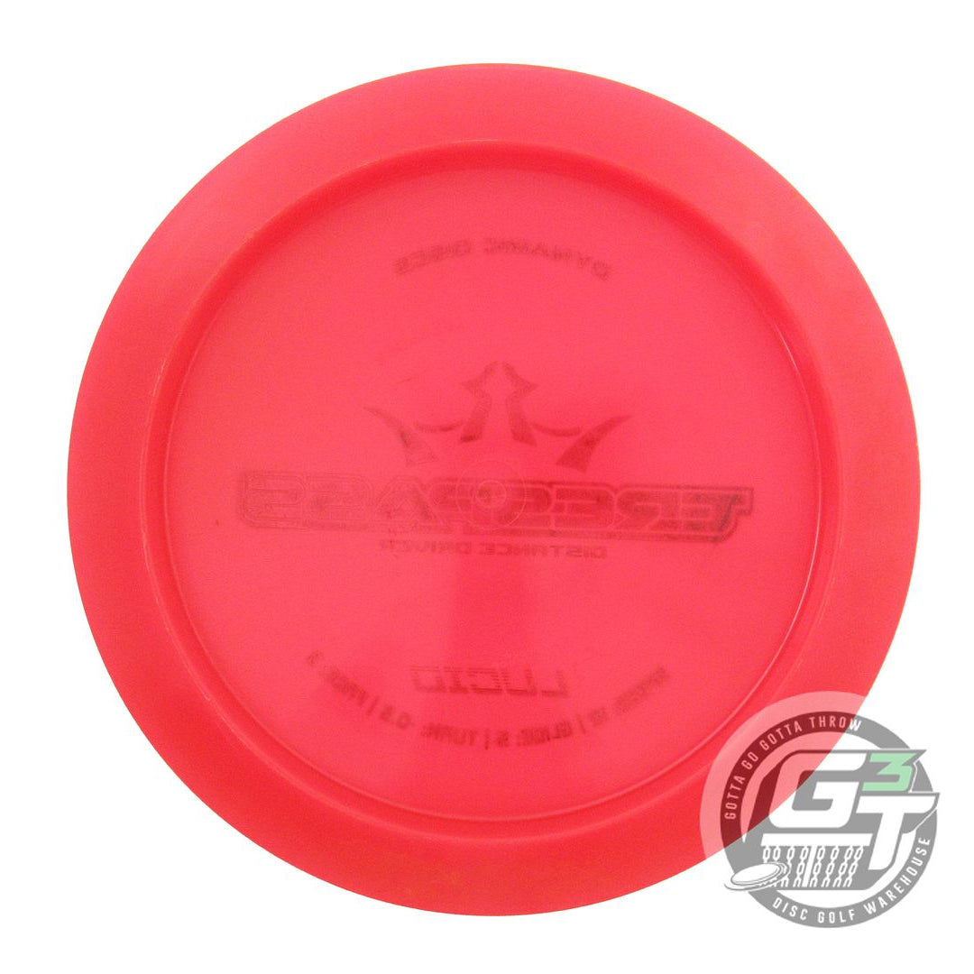 USED Dynamic Discs Lucid Trespass 175g Red Blue Foil Distance Driver Golf Disc
