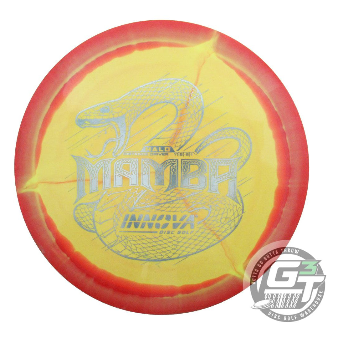 USED Innova Halo Star Mamba 168g Red-Yellow Distance Driver Golf Disc