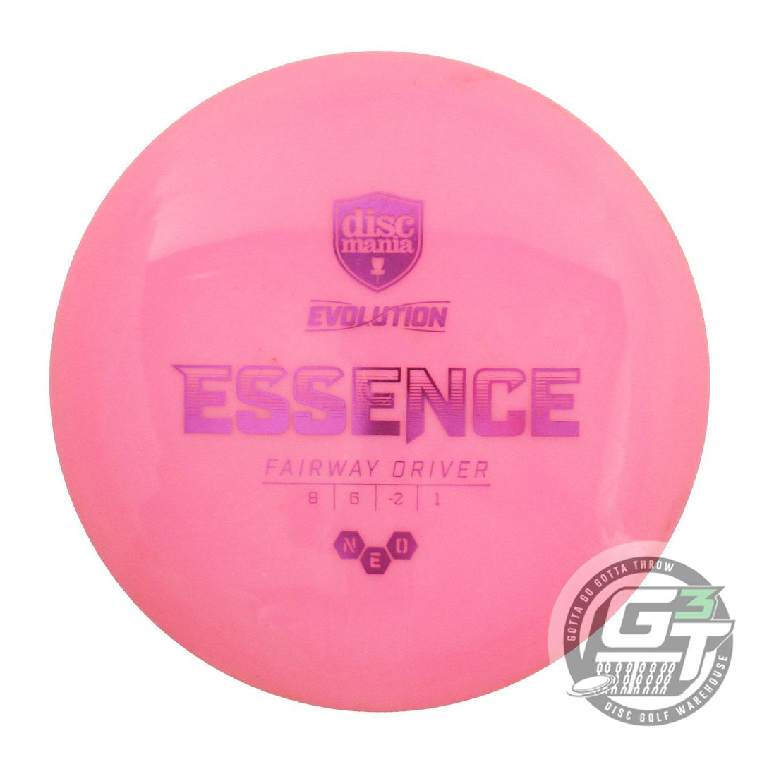 USED DiscMania Neo Essence 174g Pink Red Foil Driver Golf Disc
