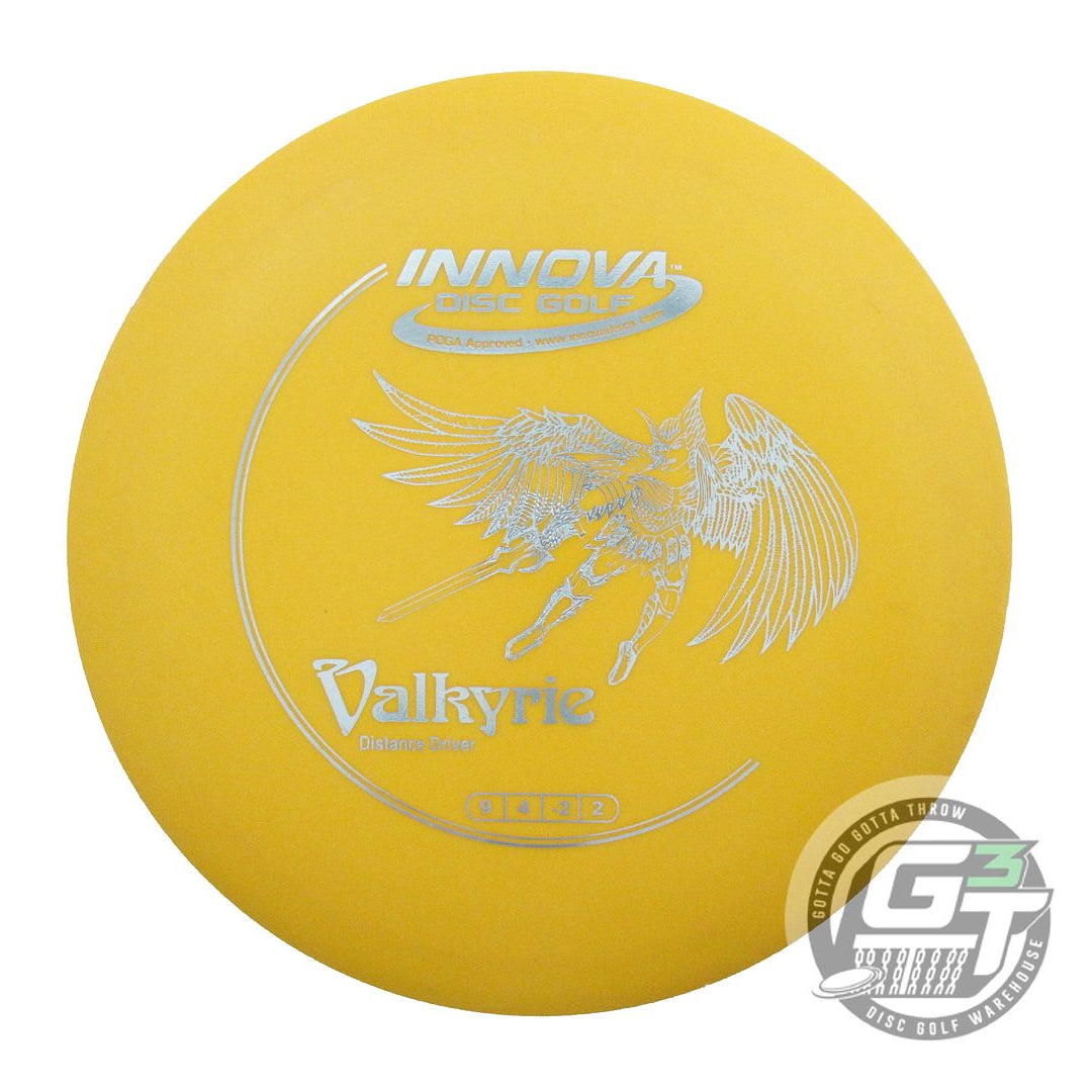 USED Innova DX Valkyrie 146g Marigold Silver Foil Distance Driver Golf Disc