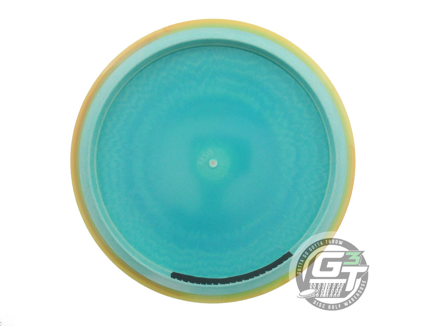 USED Axiom Discs Fission Crave 145g Teal Marigold Rim Fairway Driver Golf Disc