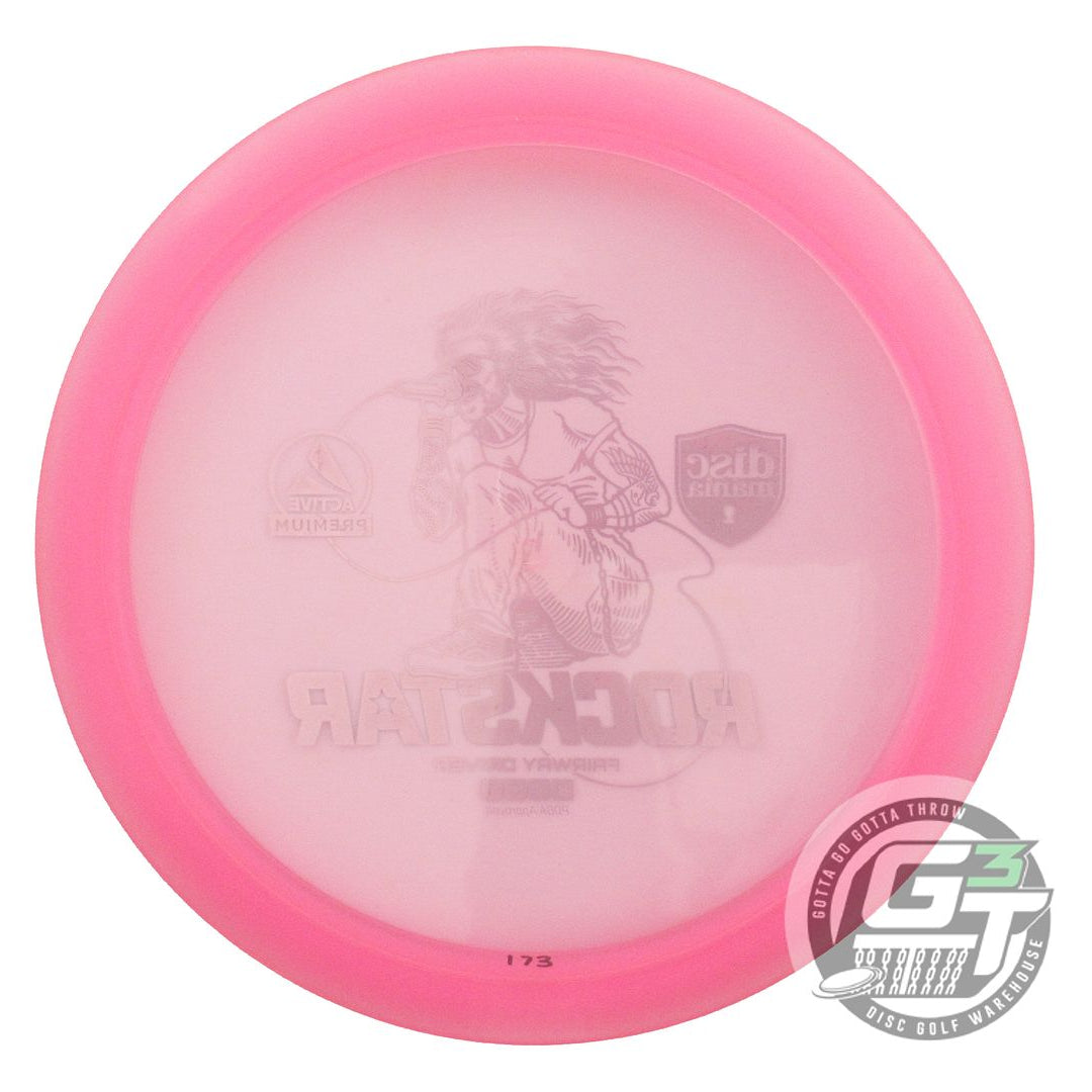 USED DiscMania Active Premium Rockstar 173g Pink Silver Foil Fairway Driver Disc