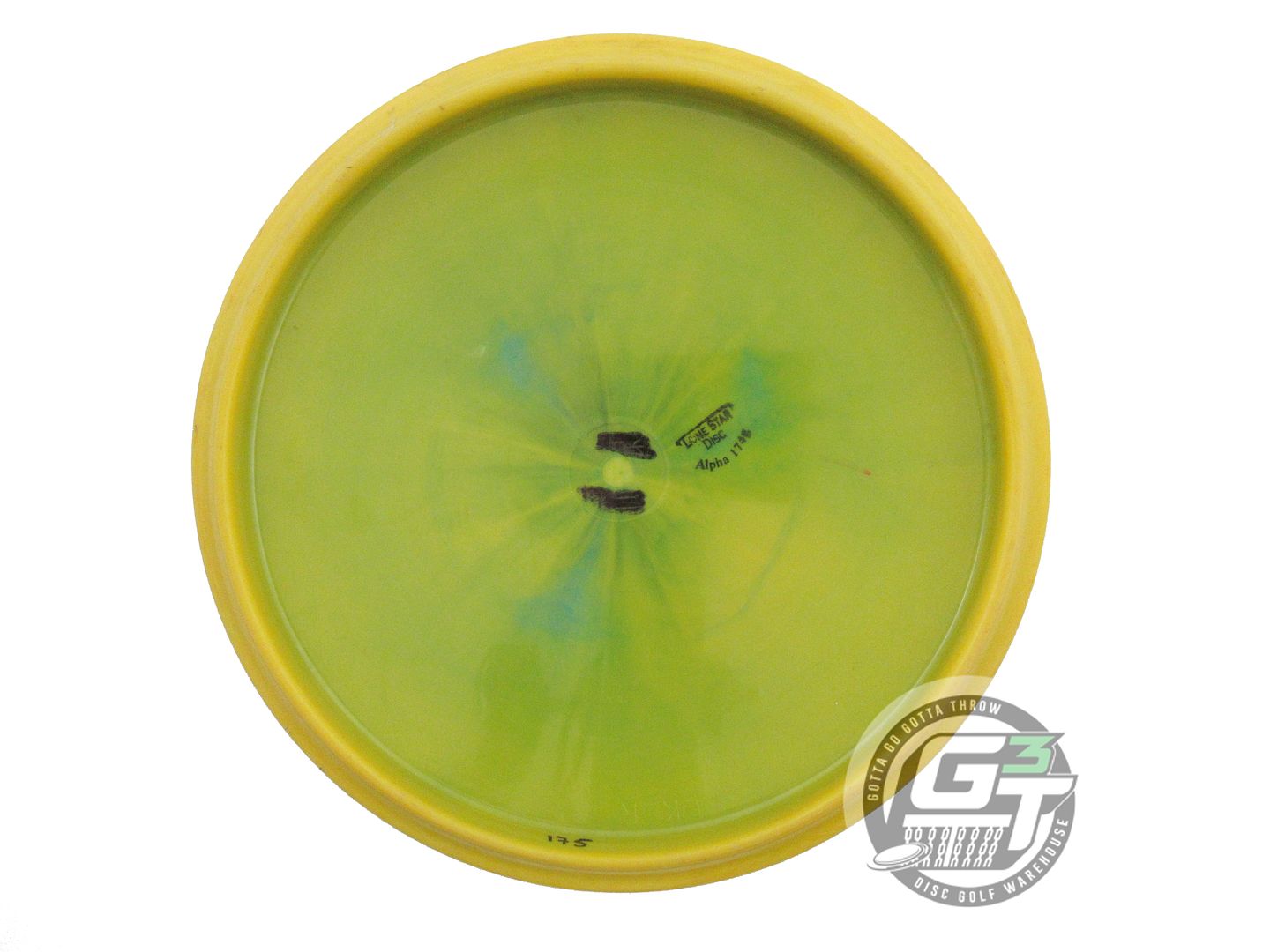 USED Lone Star Alpha Walker 174g Mustard Wonder Bread Midrange Golf Disc