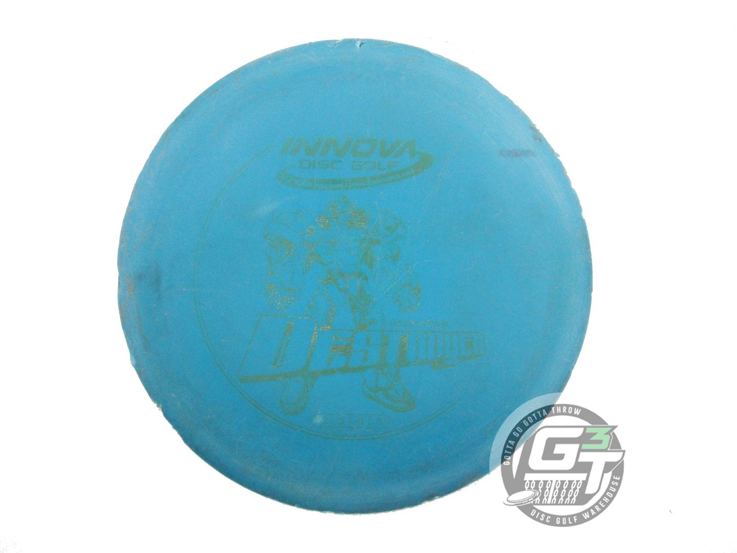 USED Innova DX Destroyer 172g Blue Gold Foil Distance Driver Golf Disc