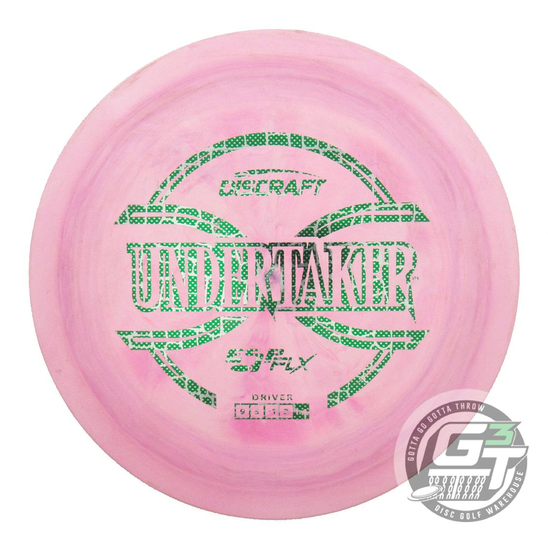 USED Discraft ESP FLX Undertaker 176g Pink Reptile Foil Distance Driver Disc
