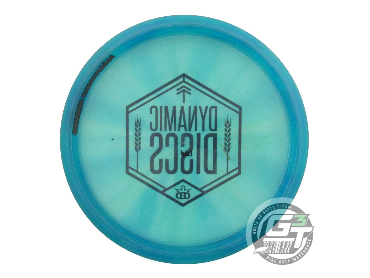 USED Dynamic Discs WHEAT Lucid EMAC Truth 177g Blue Black Stamp Midrange Disc