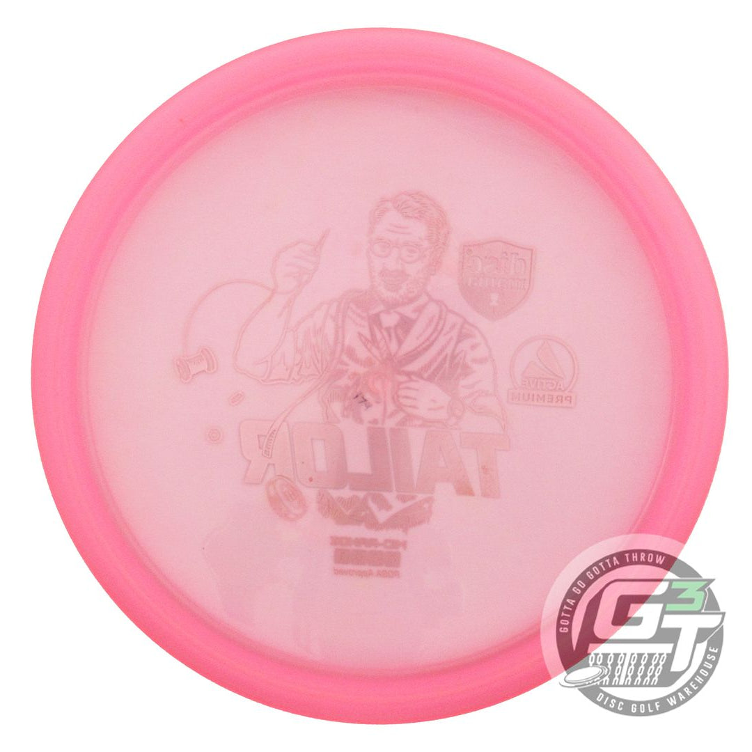 USED DiscMania Active Premium Tailor 174g Pink Orange Foil Midrange Golf Disc