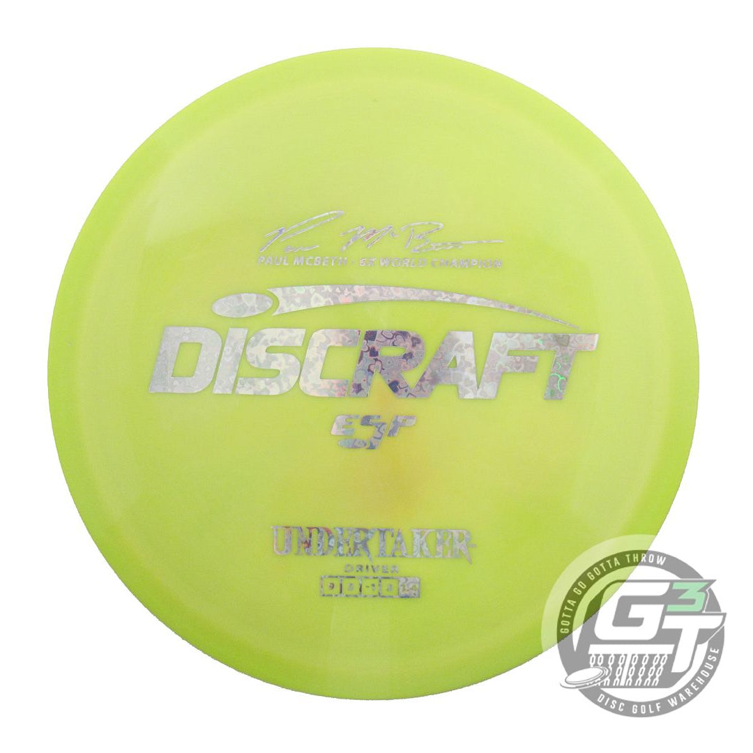 Discraft ESP Undertaker Distance Driver Golf Disc (Individually Listed)
