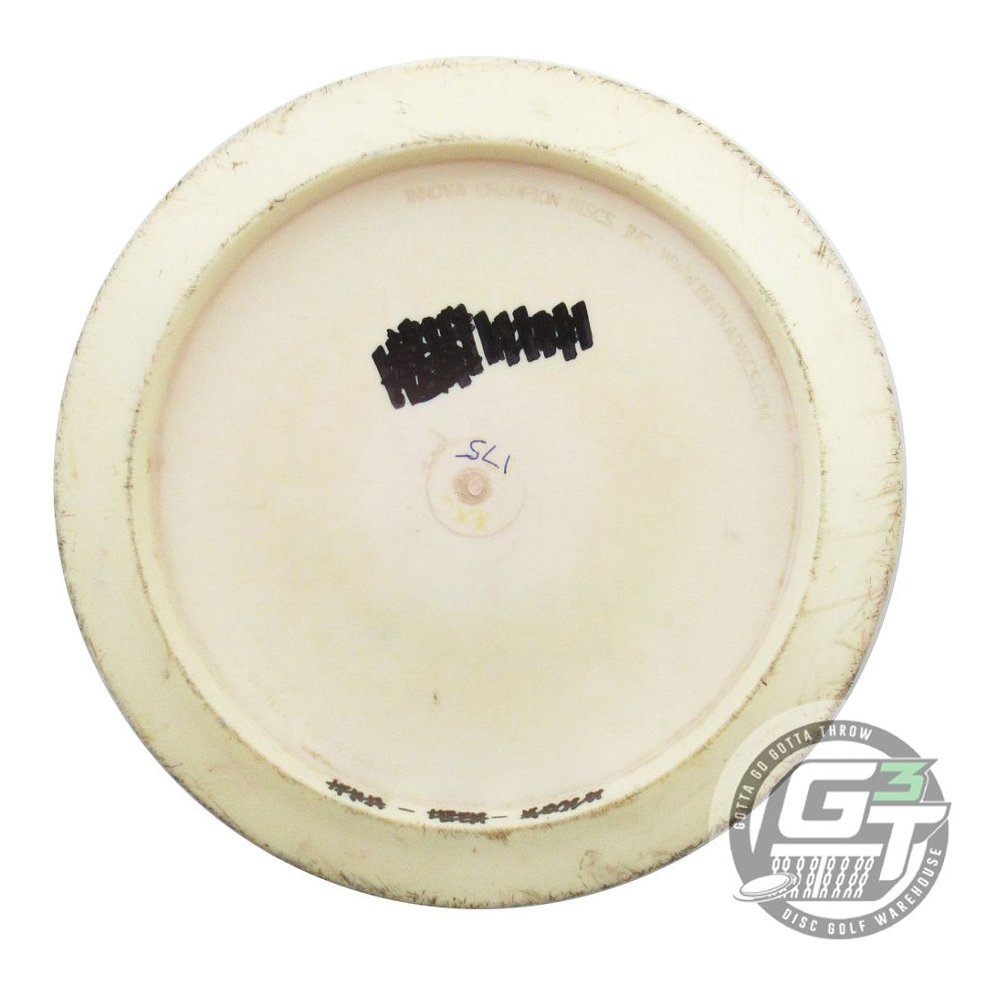 USED Innova Star Xcaliber 175g Cream Blue Foil Distance Driver Golf Disc