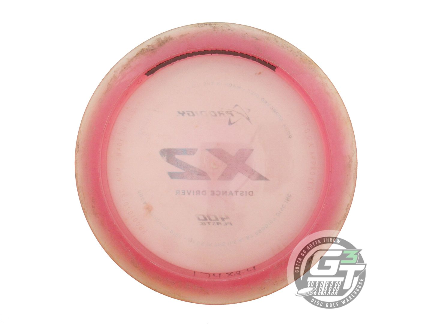 USED Prodigy Discs 400 X2 174g Pink Aqua Foil Distance Driver Golf Disc