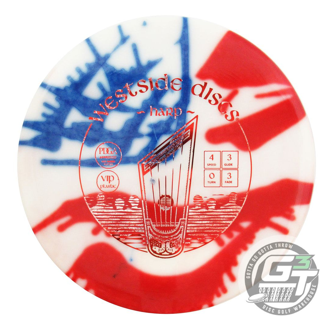 Westside MyDye VIP Harp Putter Golf Disc (Individually Listed)