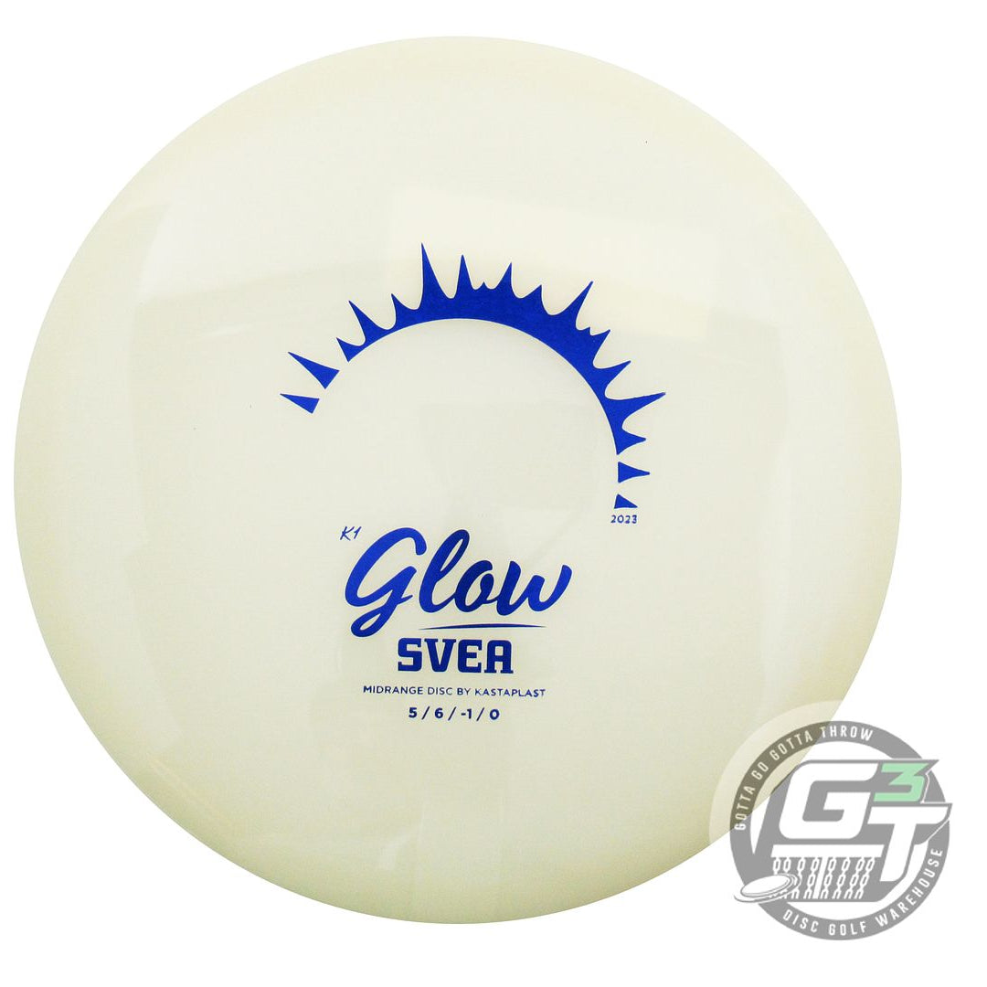 Kastaplast Glow K1 Svea Midrange Golf Disc (Individually Listed)