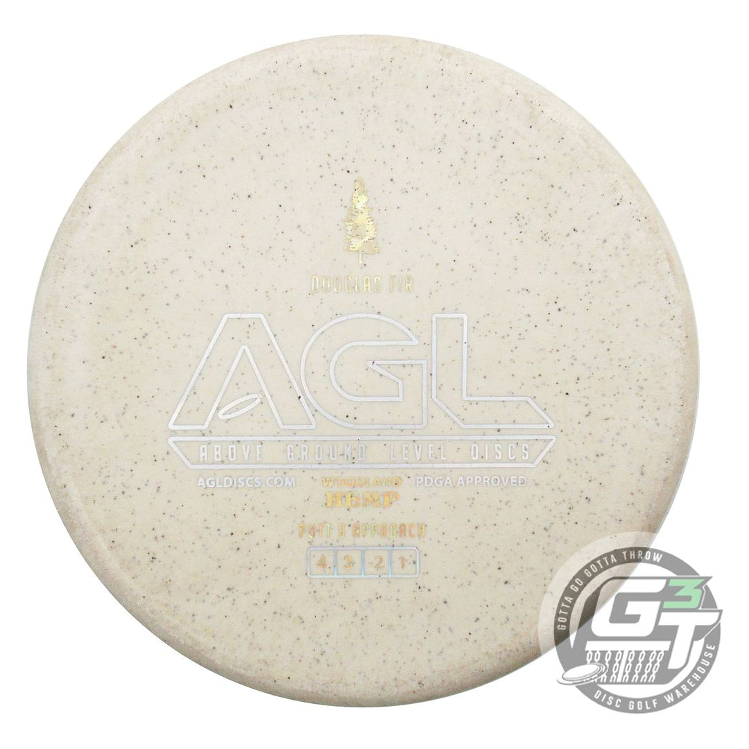 USED Above Ground Level Hemp Woodland Douglas Fir 165g Silver Holo Putter Disc