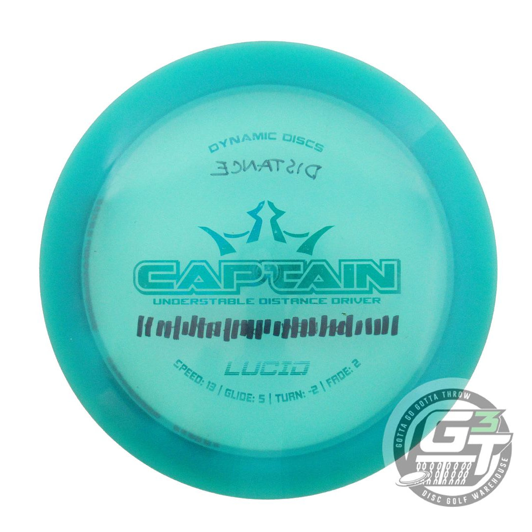 USED Dynamic Discs Lucid AIR Captain 175g Teal Teal Foil Distance Driver Disc