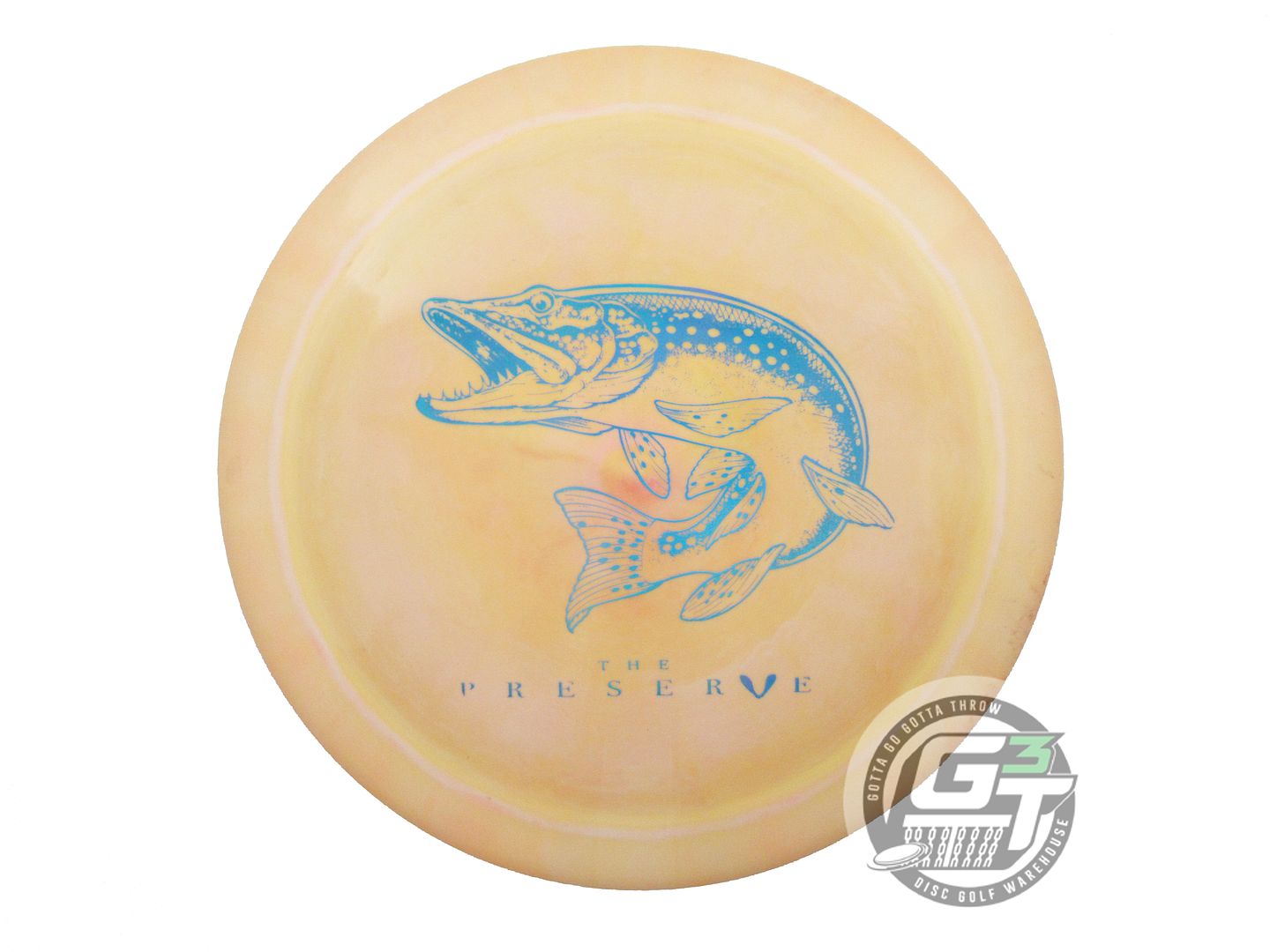 USED Discraft ESP Force 173g Peach-Pink Blue Holo Foil Distance Driver Golf Disc
