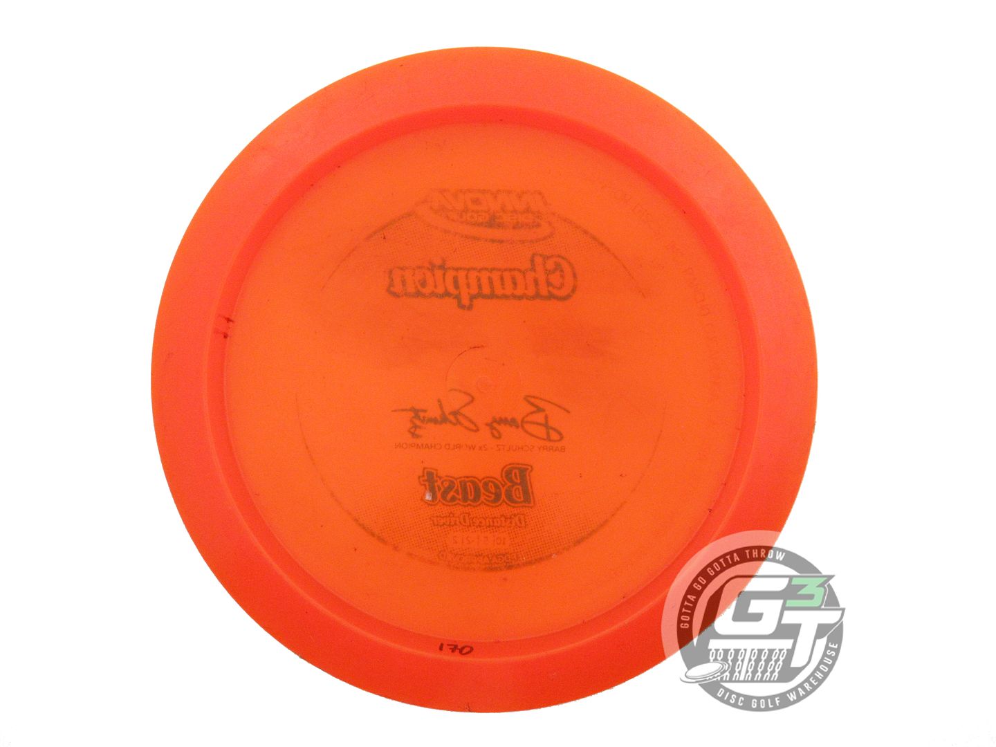 USED Innova Champion Beast 170g Orange Black Stamp Distance Driver Golf Disc
