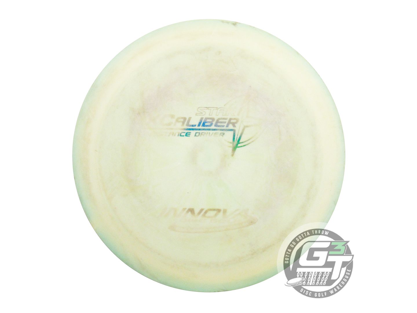 USED Innova Star Xcaliber 176g White Rainbow Foil PFN Distance Driver Golf Disc