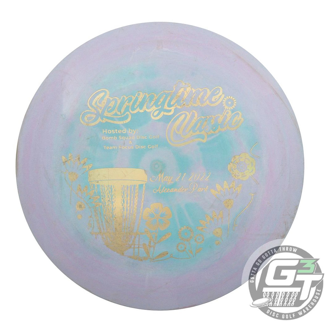 USED Discraft ESP Undertaker 175g Lilac-Seafoam Gold Foil Distance Driver Disc