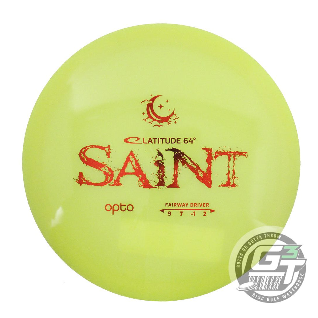 Latitude 64 Moonshine Glow Opto Saint Fairway Driver Golf Disc (Individually Listed)