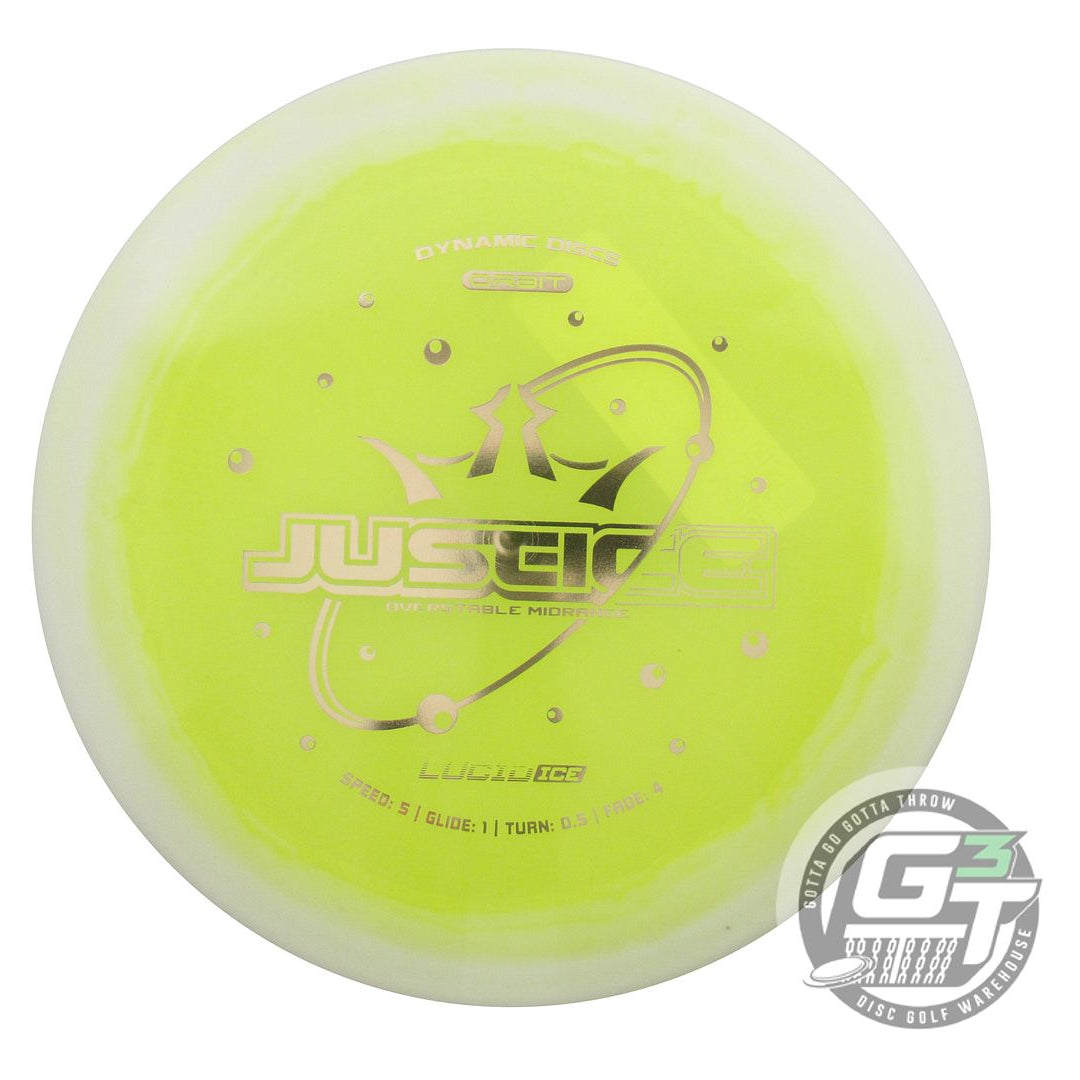 Dynamic Discs Lucid Ice Orbit Justice Midrange Golf Disc (Individually Listed)