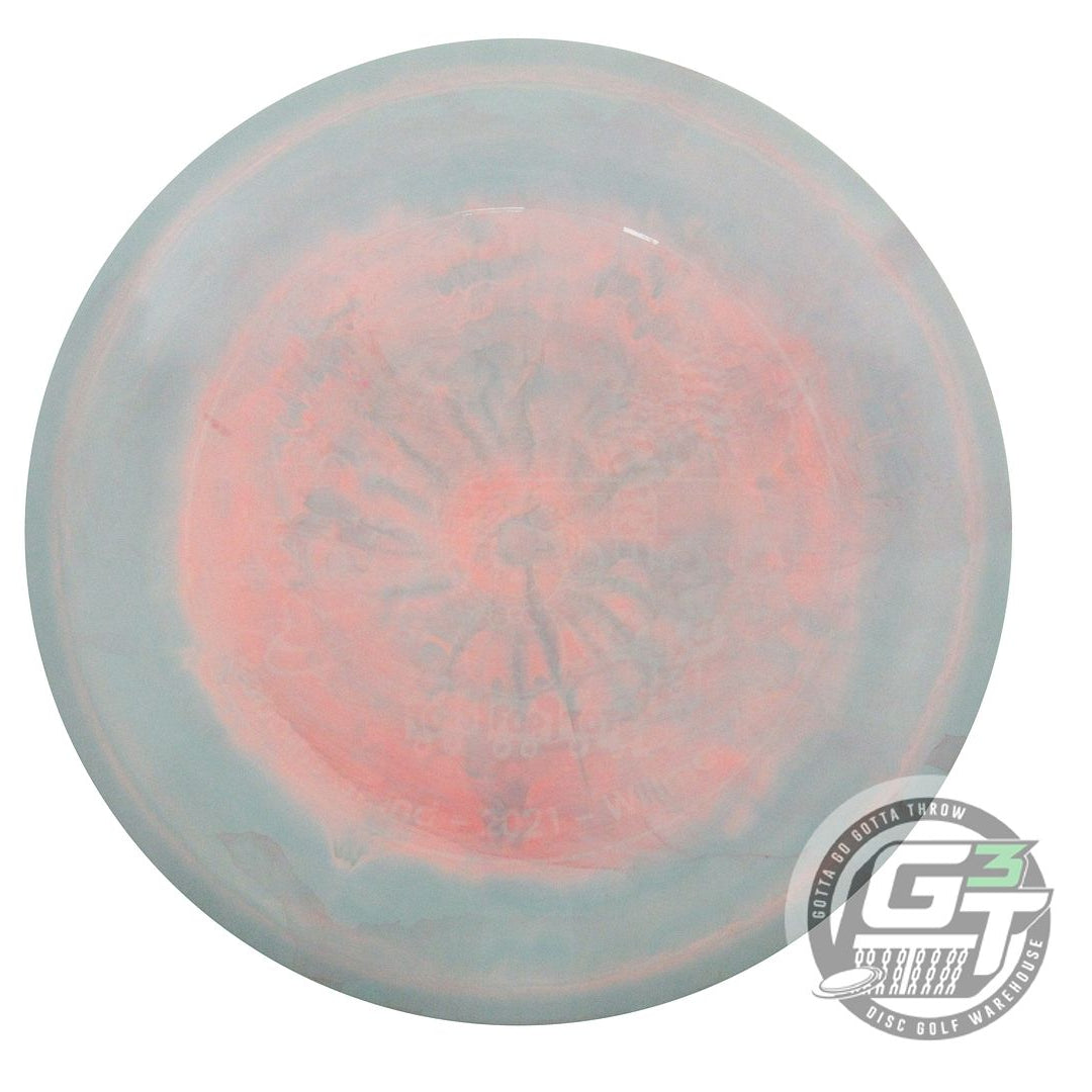 USED Discraft ESP Buzzz 180g Seafoam-Pink Wiped Stamp Midrange Golf Disc