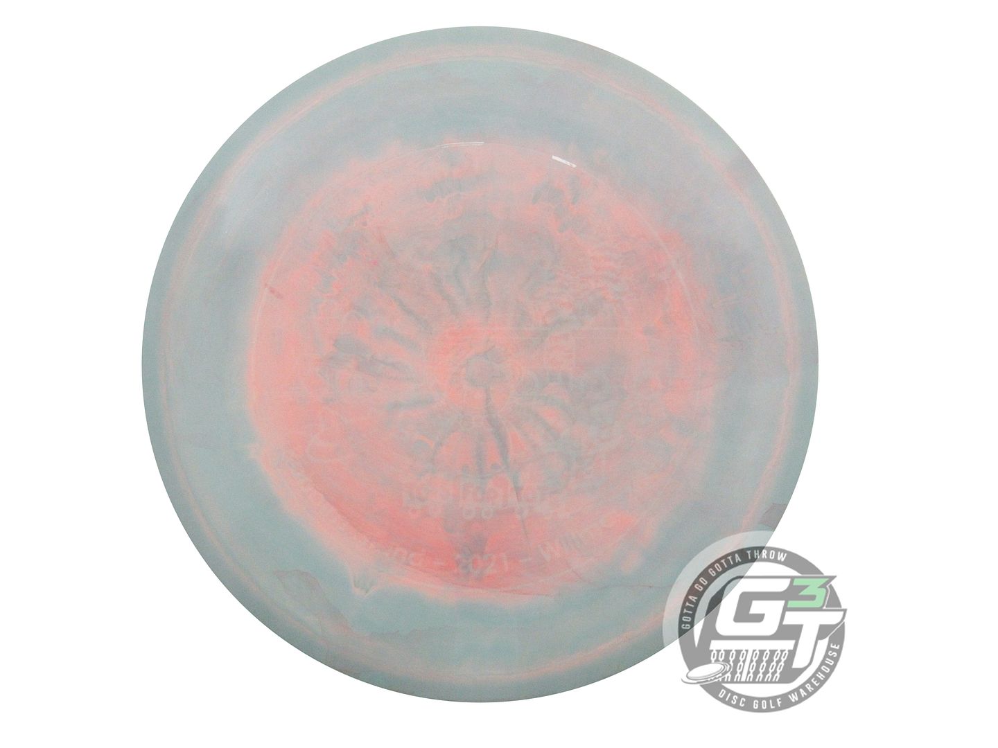 USED Discraft ESP Buzzz 180g Seafoam-Pink Wiped Stamp Midrange Golf Disc