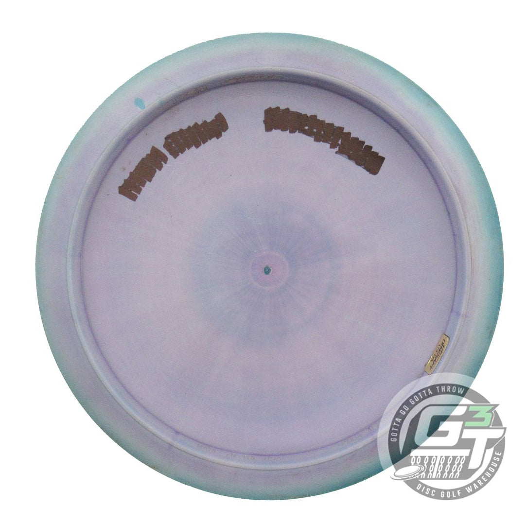 USED Discraft ESP Heat 174g Teal-Lilac Red Holo Foil Distance Driver Golf Disc