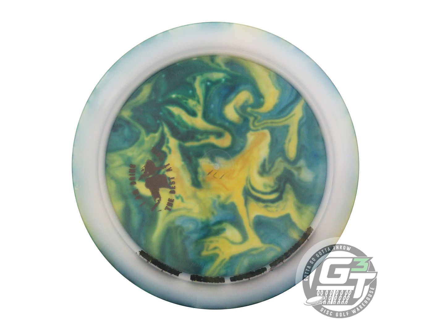 USED Innova X-OUT Champion Tern 171g White HOME DYED Distance Driver Golf Disc