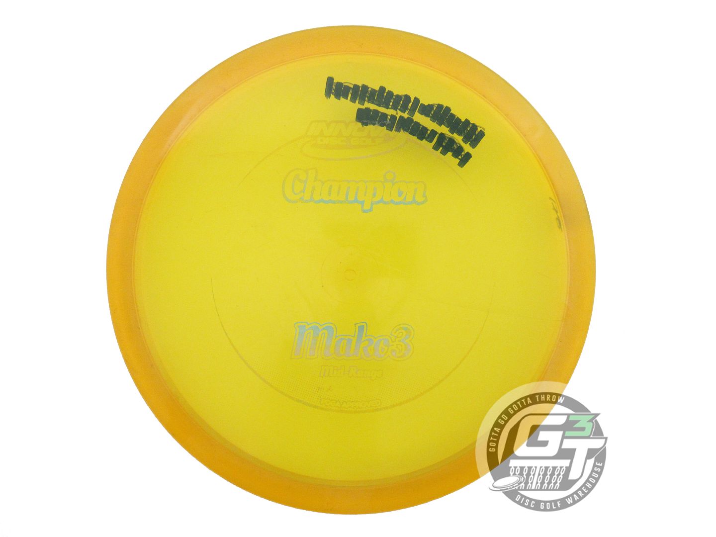 USED Innova Champion Mako3 178g Marigold Frosr Foil Midrange Golf Disc