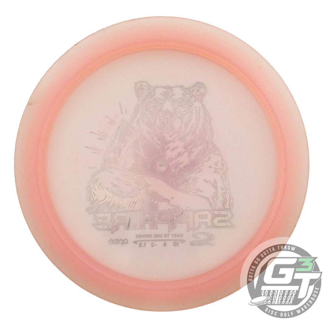 USED Latitude 64 Opto Sapphire 159g Pink Green Foil Distance Driver Golf Disc