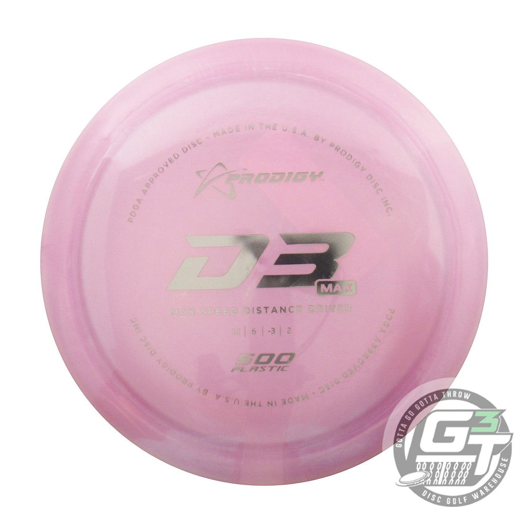 Prodigy 500 Series D3 Max Distance Driver Golf Disc (Individually Listed)
