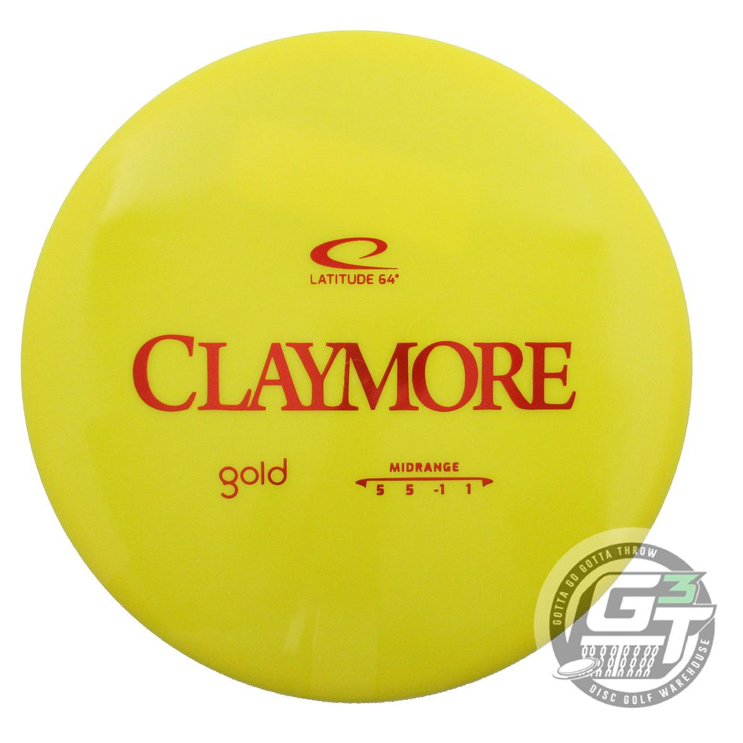 Latitude 64 Gold Line Claymore Midrange Golf Disc (Individually Listed)