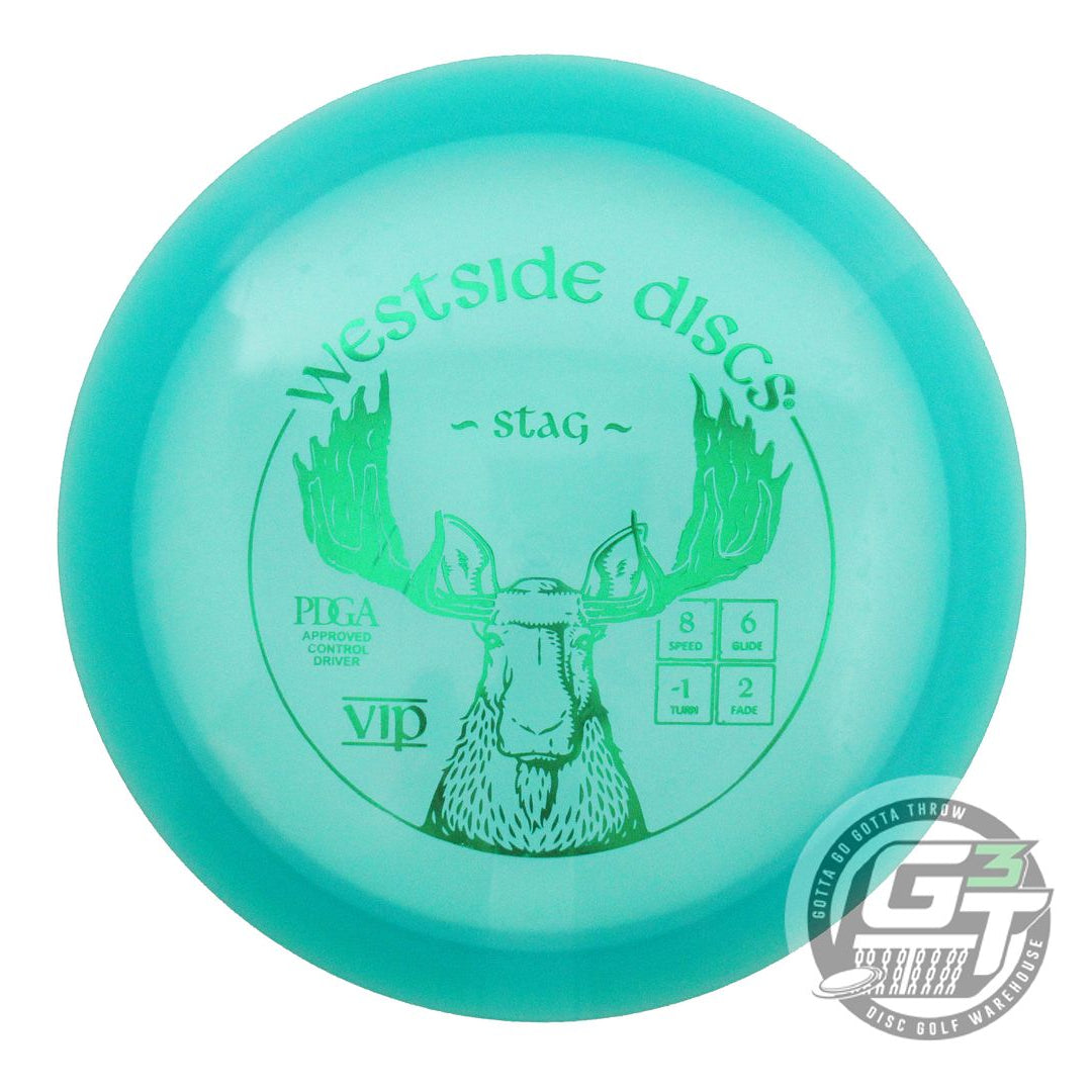 USED Westside Discs VIP Stag 175g Seafoam Green Foil Fairway Driver Golf Disc