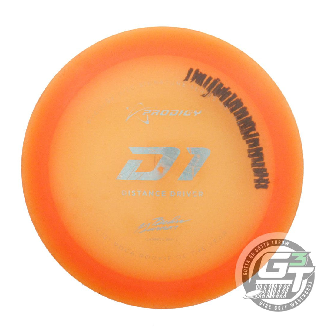USED Prodigy Discs 400 D1 174g Orange Silver Foil Distance Driver Golf Disc