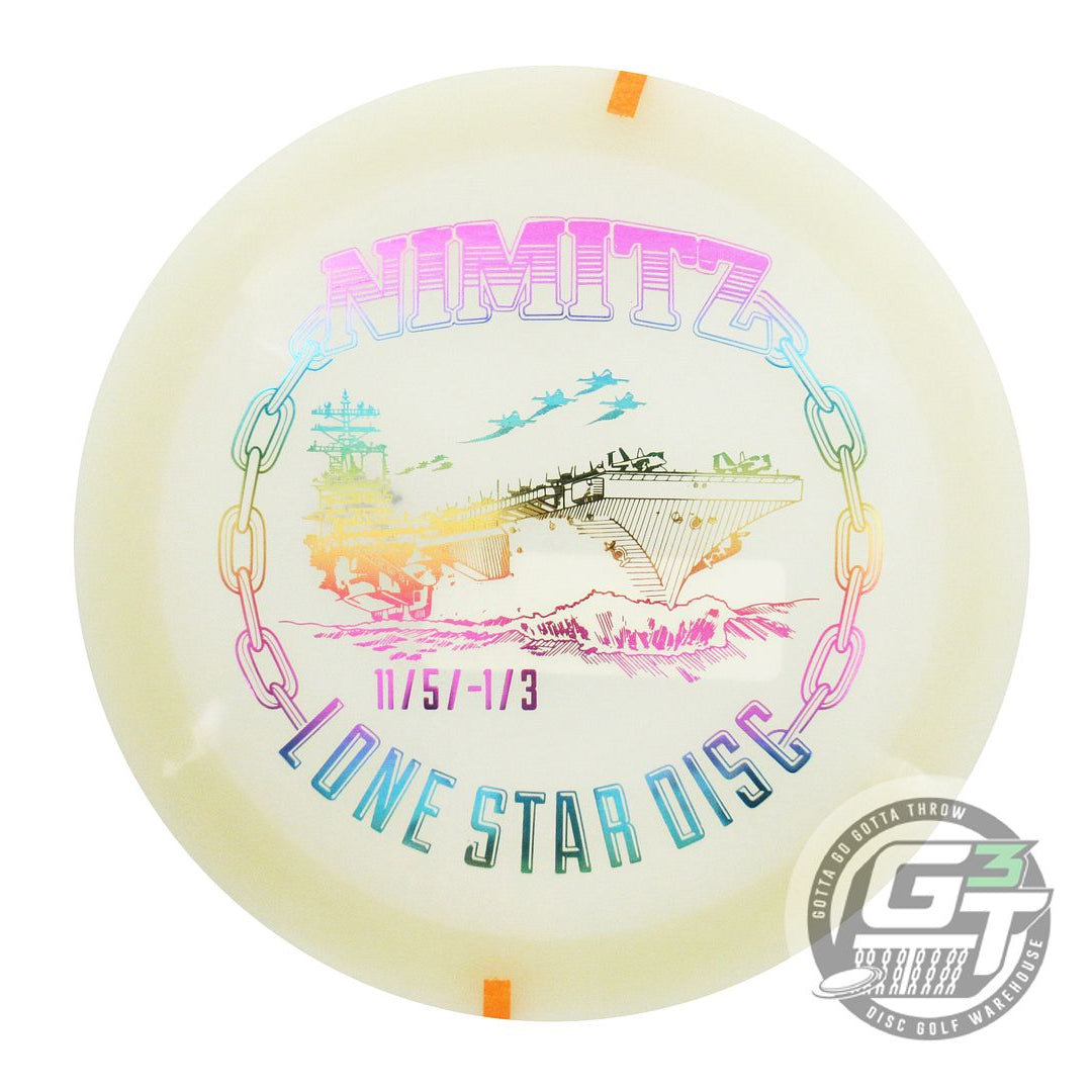 Lone Star Artist Series Glow Bravo Nimitz Distance Driver Golf Disc (Individually Listed) - Gotta Go Gotta Throw