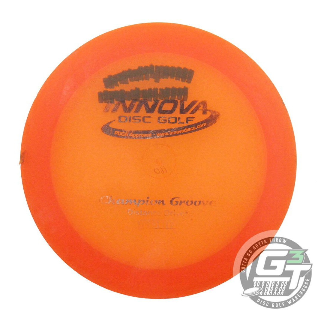 USED Innova Champion Groove 160g Orange Black Stamp Distance Driver Golf Disc
