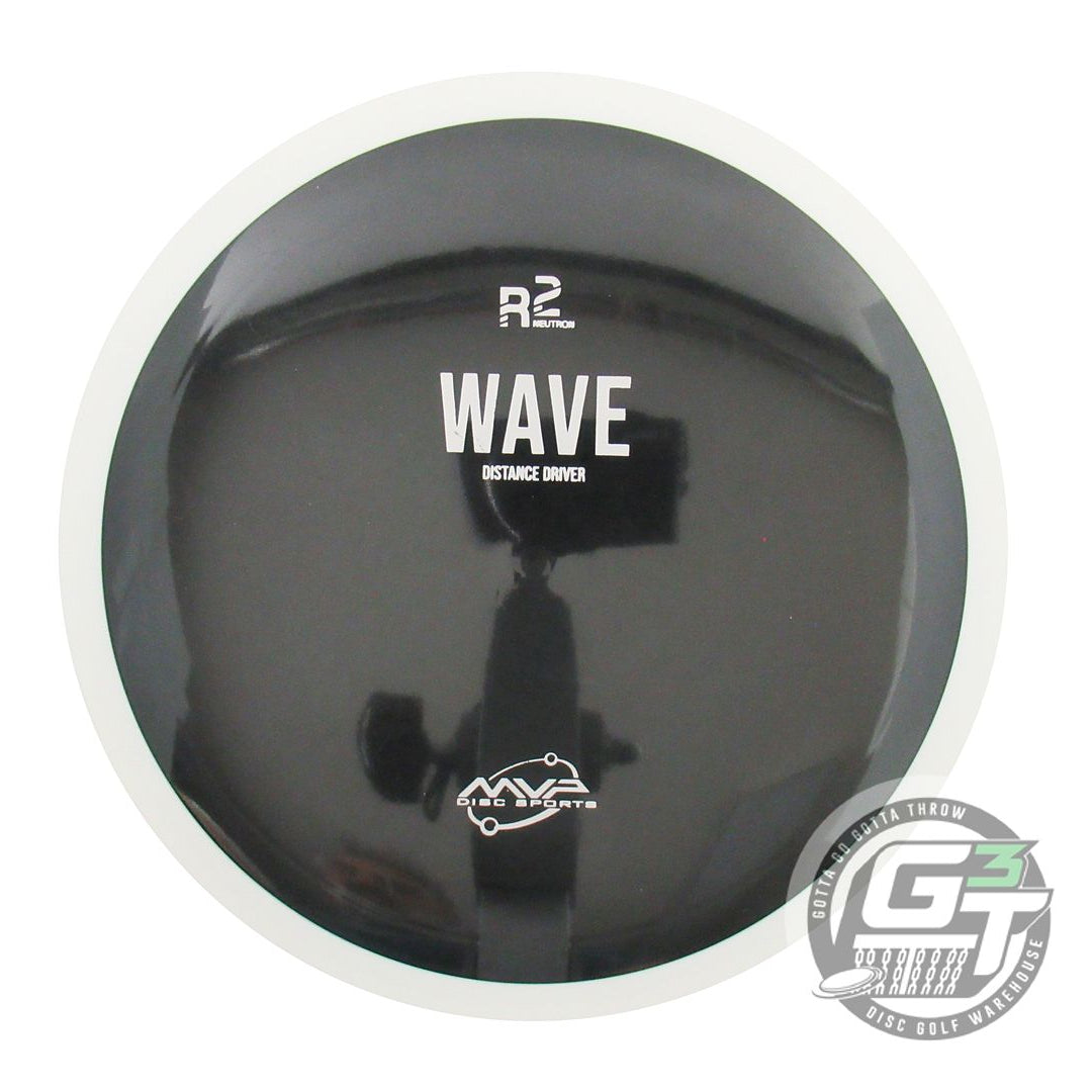 NOS MVP Disc Sports R2 Neutron Wave 159g Black White Rim Distance Driver Disc