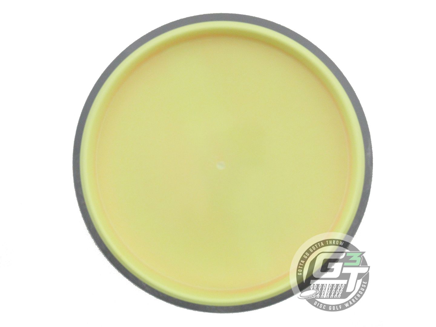 NOS Axiom Discs X-OUT Fission Hex 157g Yellow Gray Rim Midrange Golf Disc