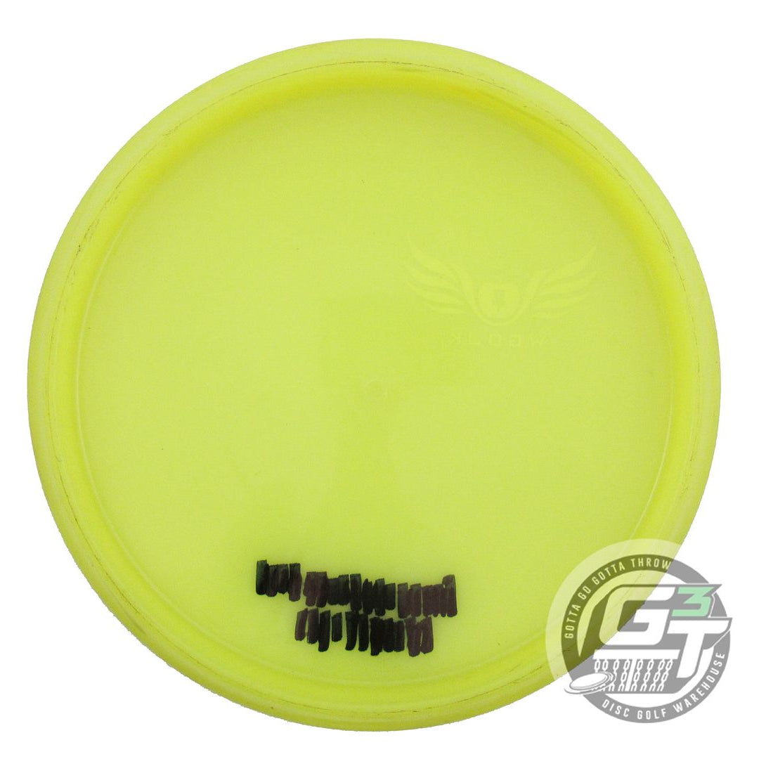 USED Latitude 64 Opto Compass 177g Yellow White Stamp Midrange Golf Disc