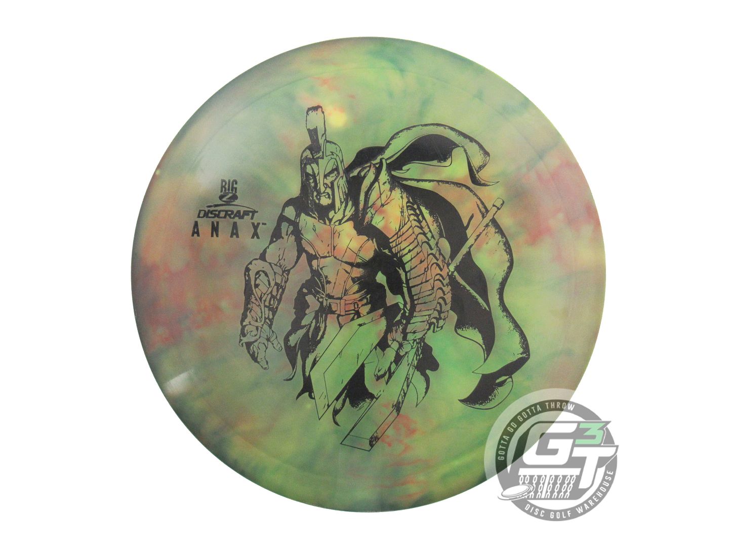 USED Discraft Big Z Anax 175g Yellow HOME DYED Driver Golf Disc