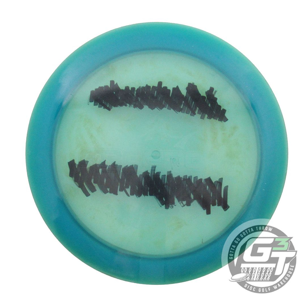 USED Dynamic Discs Lucid Freedom 168g Teal Wiped Stamp Distance Driver Golf Disc