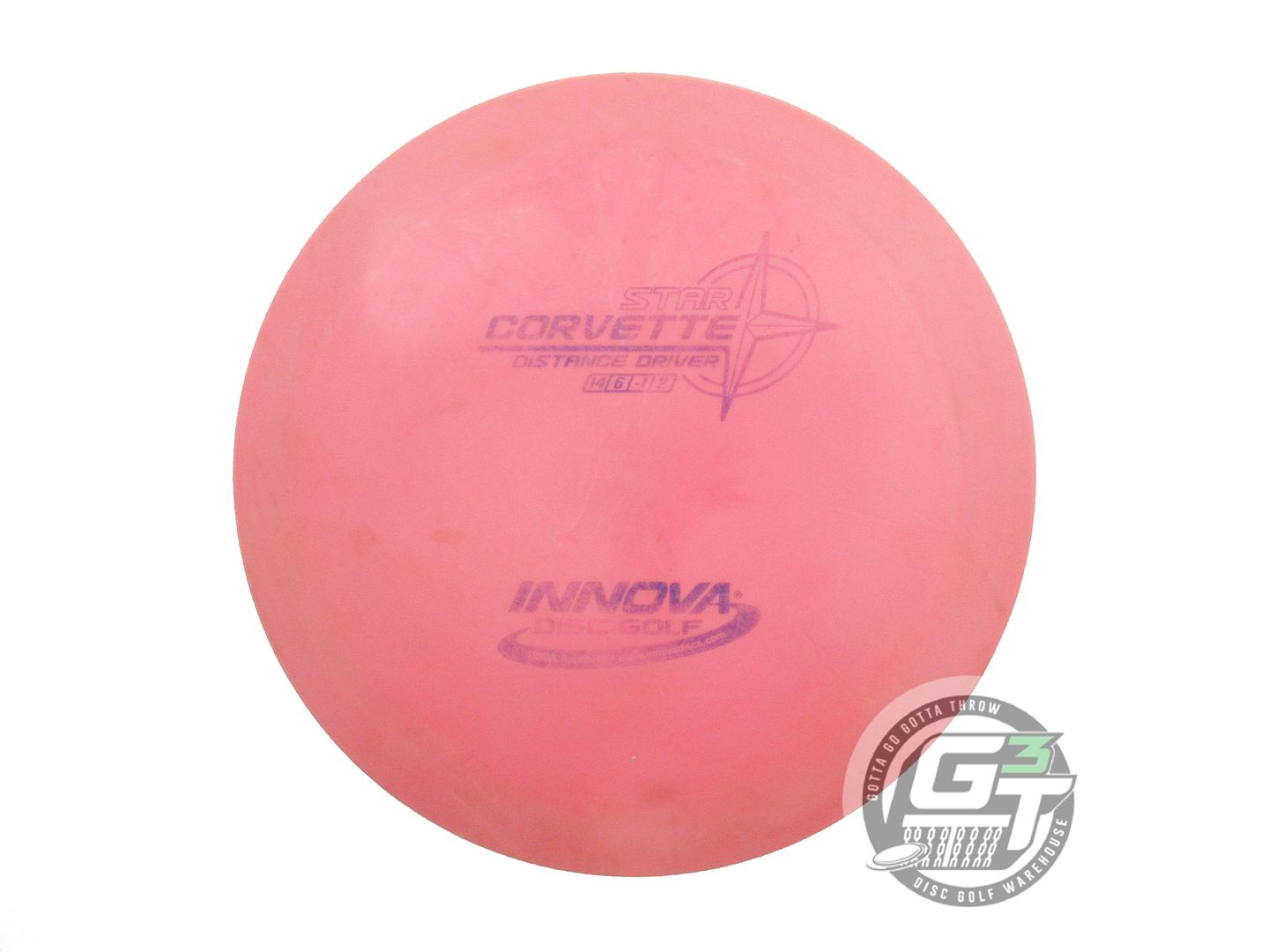 USED Innova Star Corvette 175g Pink Blue Foil Distance Driver Golf Disc